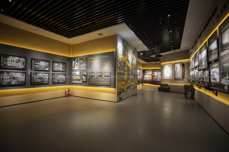 油田91免费视频下载APP施工|陕参一井展览馆案例 油田91免费视频下载APP施工|陕参一井展览馆案例